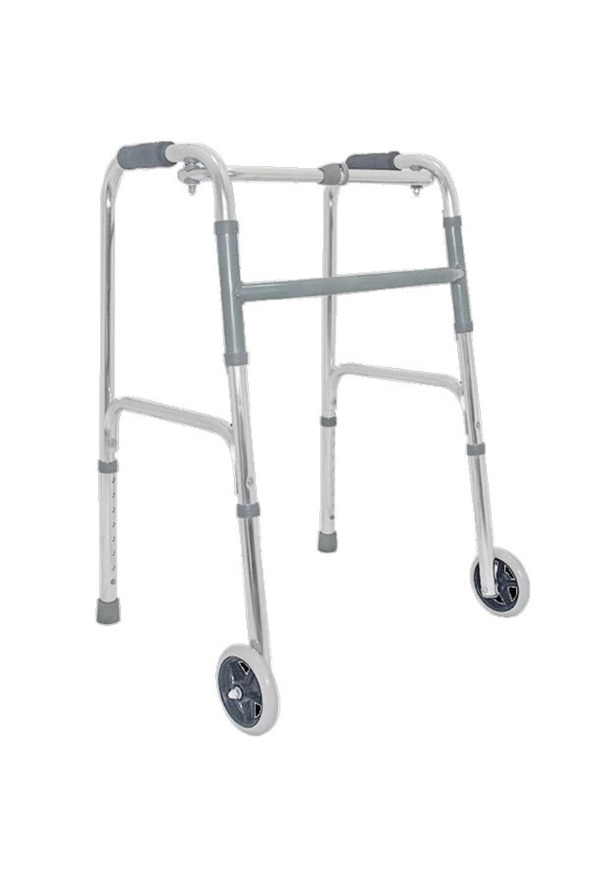 Lüx Ithal Tekerlekli Hasta Yürüteci Alüminyum Walker Wolker Yürüteç