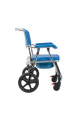 Alüminyum Katlanabilir Manuel Klozetli Banyo Sandalyesi | Comfortable Wheelchair