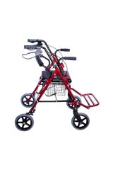 Dm9146 Ayak Pedallı Alüminyum Rolatör (tekerlekli Sandalye Gibi Kullanma Imkanı)