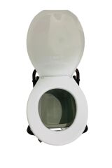 Seyyar Katlanabilir Kamp Tuvalet Sandalyesi Klozetli Wc Li Sandalye Oturak