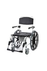 Wollex W688 Klozetli Tuvaletli Tekerlekli Sandalye Engelli Hasta Banyo Tuvalet Sandalyesi