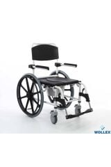 Wollex W688 Klozetli Tuvaletli Tekerlekli Sandalye Engelli Hasta Banyo Tuvalet Sandalyesi