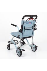 Comfort Plus DY01409LJ Mavi Transfer Tekerlekli Sandalye