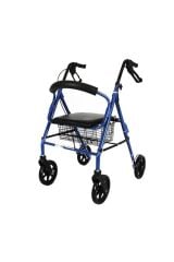 W948 Alüminyum Tekerlekli Rolatör Walker Büyük Rollator