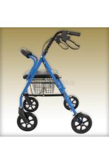 W948 Alüminyum Tekerlekli Rolatör Walker Büyük Rollator