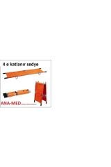Portatif Sedye 4 'e Katlanır