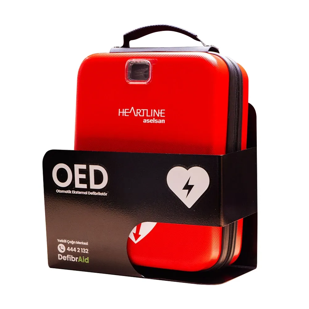 Defibrilatör OED Cihazı Duvara Monte Taşıma Braketi