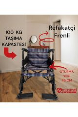 Refekatçı Firenli  Manuel Tekerlekli Sandalye