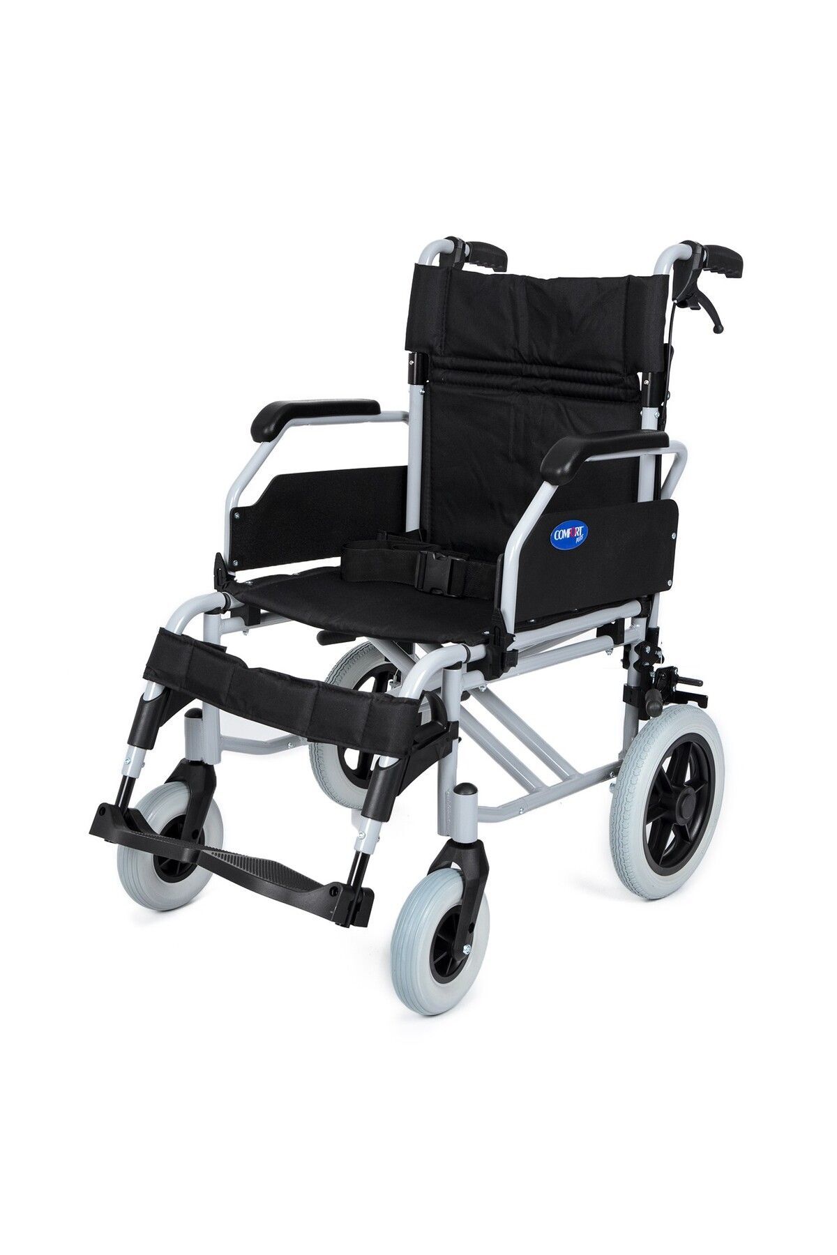 Tek. San. Dünyası Comfort Plus DM-337 50cm Alüminyum Özellikli Transfer Tekerlekli Sandalye