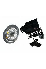 Poylin P967 Alüminyum Tekerlekli Sandalye (55cm)