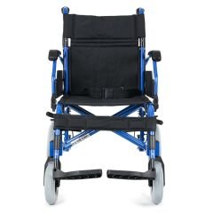 Comfort Plus DM-337 45cm Mavi Alüminyum Özellikli Transfer Tekerlekli Sandalye