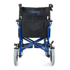 Comfort Plus DM-337 45cm Mavi Alüminyum Özellikli Transfer Tekerlekli Sandalye