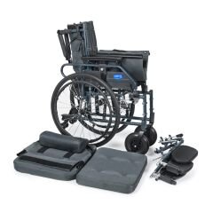 Comfort Plus KY954LGC-46 Lux Özellikli Tekerlekli Sandalye (Baş,Boyun Destekli)Baldır Destekli Ayaklar