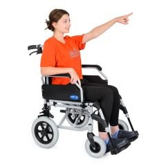 Comfort Plus DM-337 45cm Alüminyum Özellikli Transfer Tekerlekli Sandalye