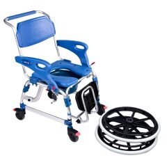 Comfort Plus DM-72 Lux 6 Tekerlekli Banyo ve Tuvalet Özellikli Tekerlekli Sandalye