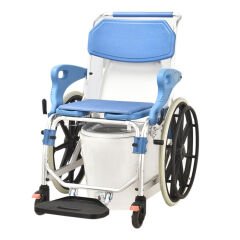 Comfort Plus DM-72 Lux 6 Tekerlekli Banyo ve Tuvalet Özellikli Tekerlekli Sandalye