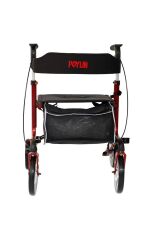 Poylin P888 Ultra Lüks Rollatör Kırmızı