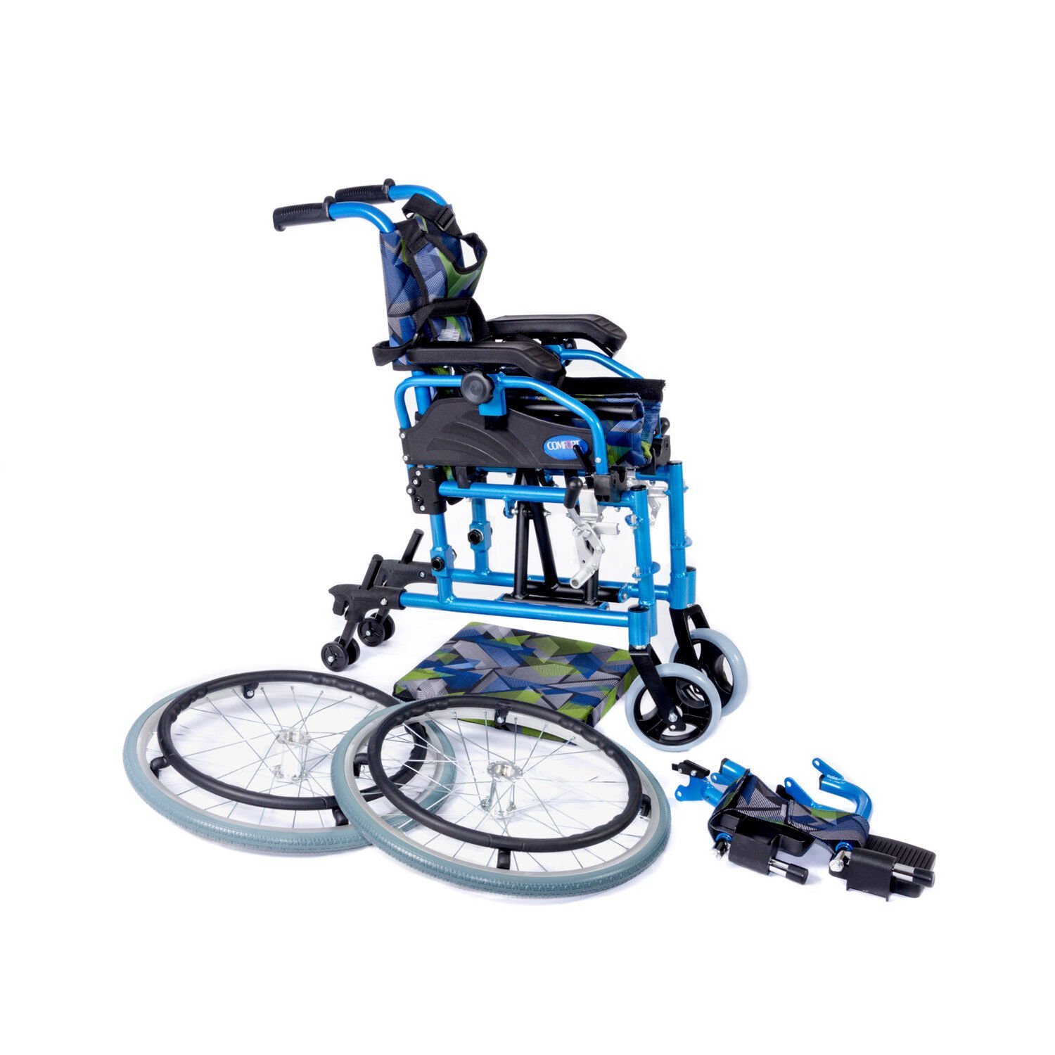 Comfort Plus KY980LQ-30 Alüminyum Pediatrik Özellikli Tekerlekli Sandalye