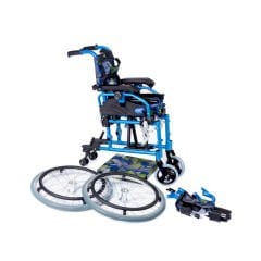 Comfort Plus KY980LQ-30 Alüminyum Pediatrik Özellikli Tekerlekli Sandalye