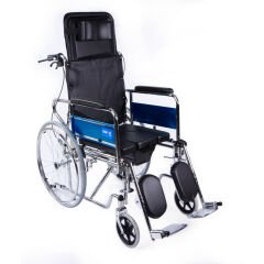 Comfort Plus DY02608GC Sırtı Yatar Ayak Kalkar Tuvalet Özellikli Tekerlekli Sandalye