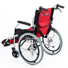 Comfort Plus KY863LAJ-A20 Kırmızı Alüminyum Özellikli Tekerlekli Sandalye