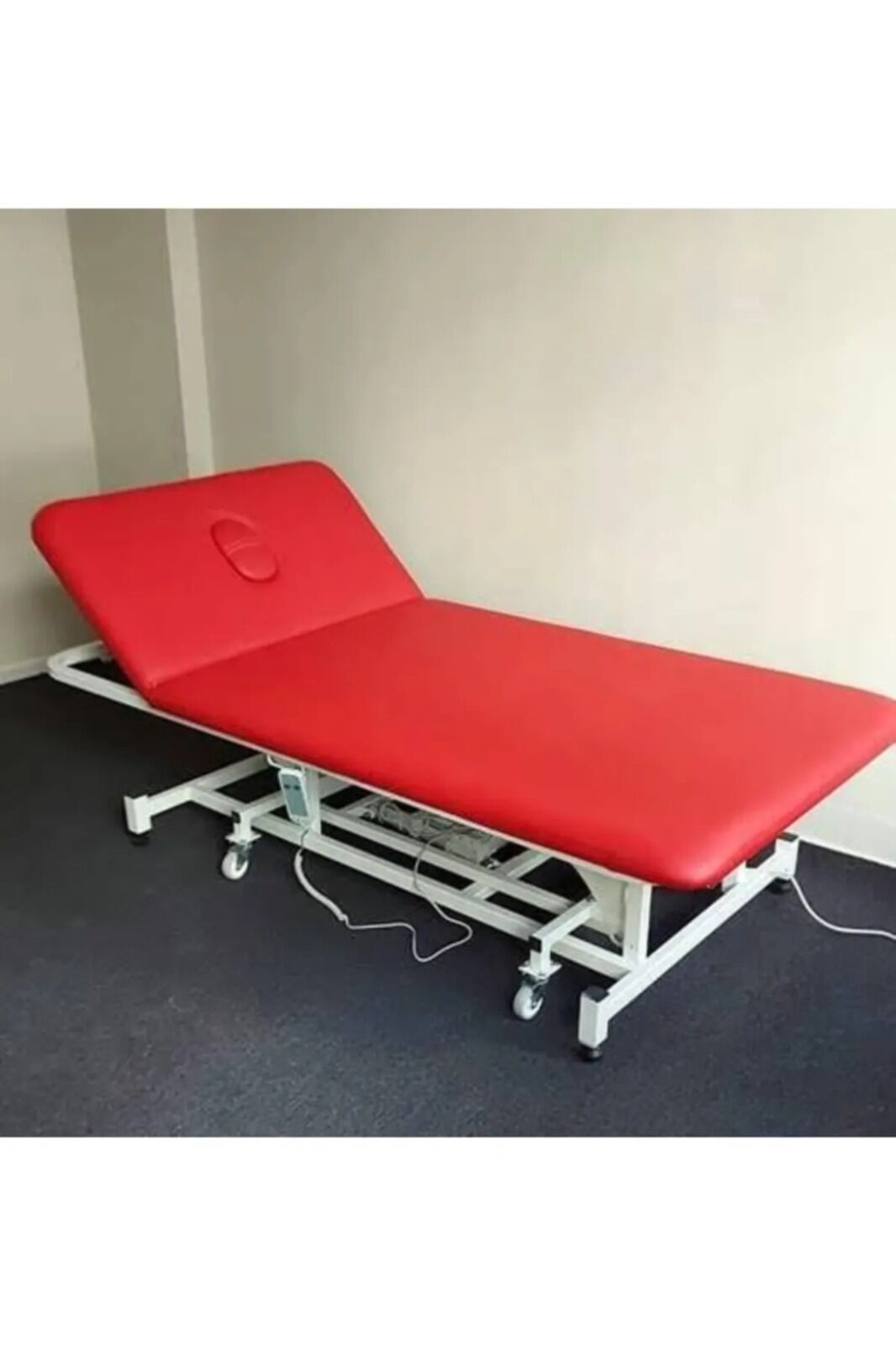 Bobath Rehabilitasyon Yatağı İki Motorlu Başlıklı 75x190 Cm