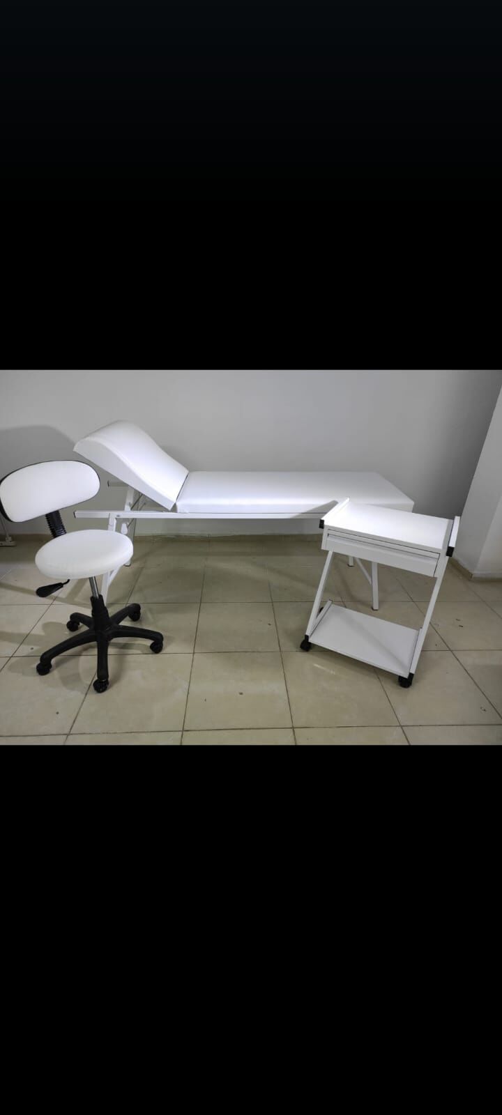 Bobath Rehabilitasyon Yatağı Tek Motorlu Başlıklı 100x190 Cm 3Li Set