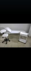 Bobath Rehabilitasyon Yatağı Tek Motorlu Başlıklı 120x200 Cm 3Li set