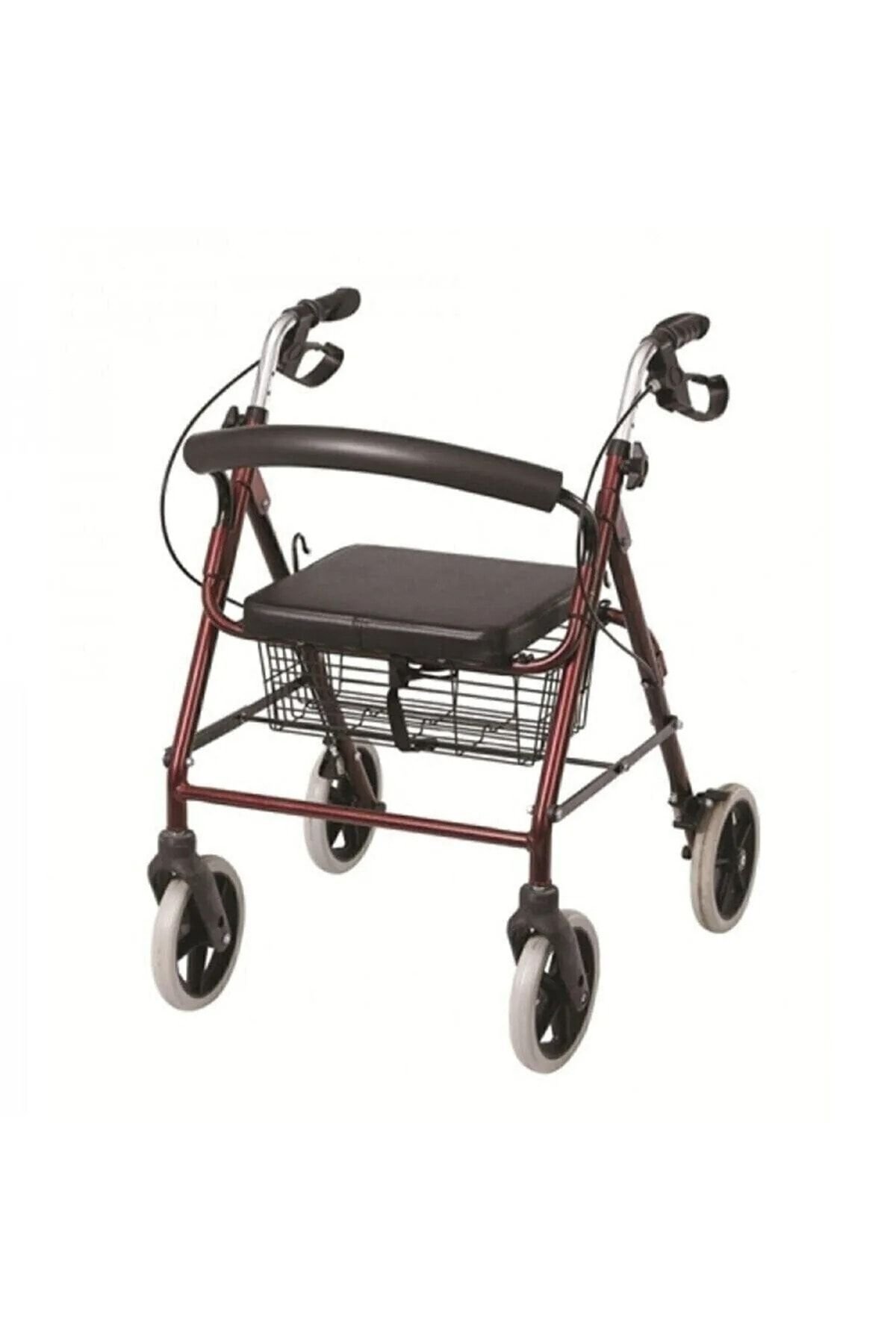 Witra Tekerlekli Rollatör Hasta Yürüteçi 4 Ayaklı Oturaklı Frenli rolatör walker wolker w501
